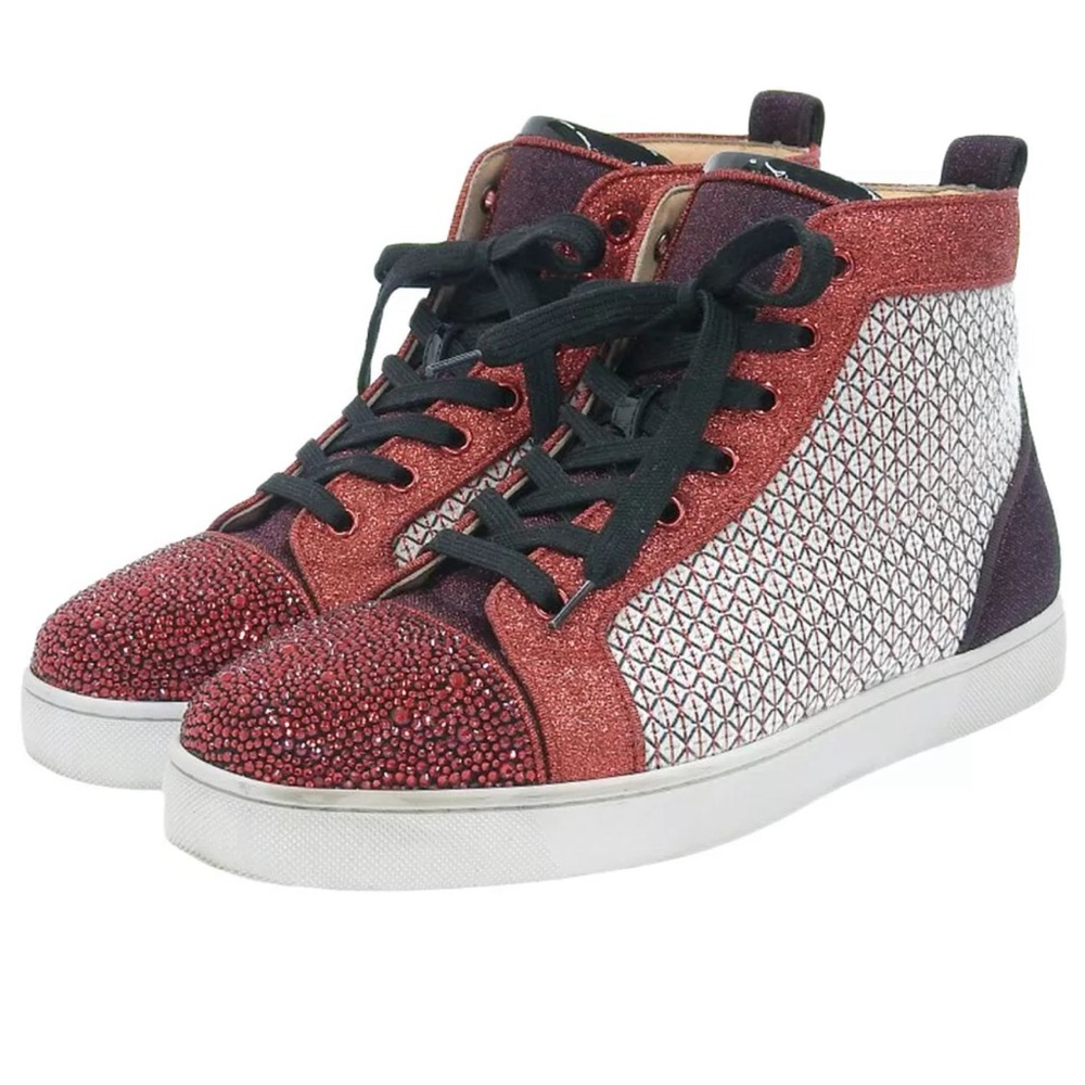 Christian Louboutin Hightop Swarovski Crystal